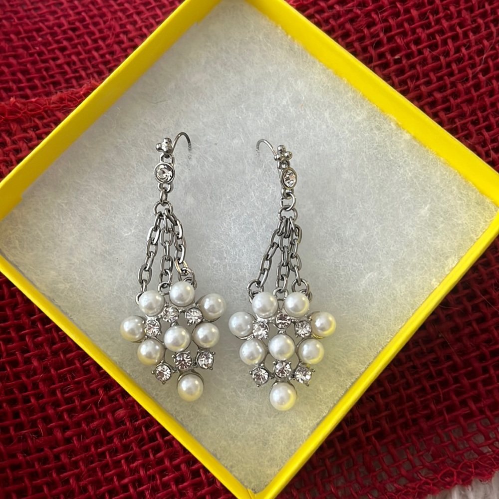 Textured Antiqued silver ❤️Tone Open Teardrop